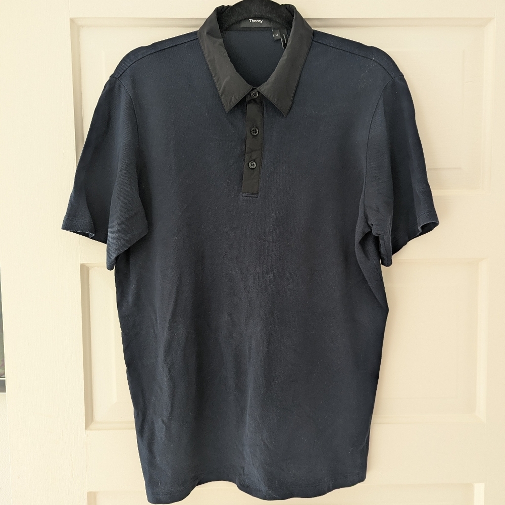 DONATED. Theory Navy Polo